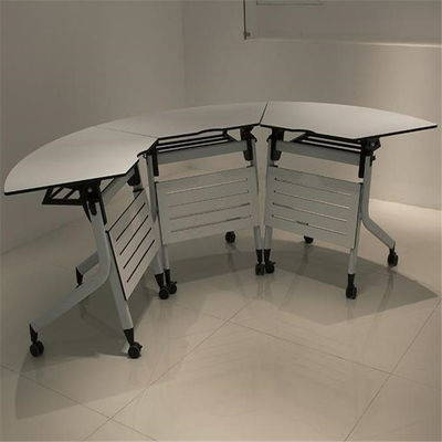 휠과 OEM ODM 8 밀리미터 단단한 학생용 책상 HPL 테이블 탑